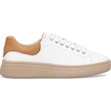 Ayakkabı Fuarı Elit Kiona Kadın Hakiki Deri Casual Ayakkabı Beyaz