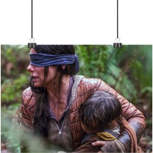 Vintage Gezegen Bird Box Poster2 - Retro Duvar Dekoru