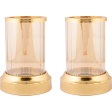 2 Adet  Liveist Silindir Mumluk 2'li