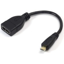 5139 Micro Mikro HDMI Çevirici Dönüştürücü Adaptör Kablosu 15CM