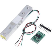 1 kg Ağırlık Ölçme Sensörü Loadcell HX711 Tartı Terazi Arduino