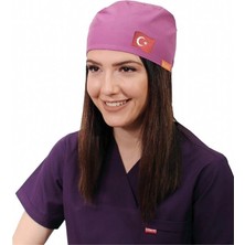 Bone Bayrak Işlemeli - 123 Açık Mor