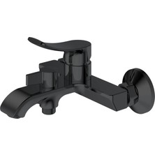 Valtemo Valero Mat Black Duş-Banyo Bataryası