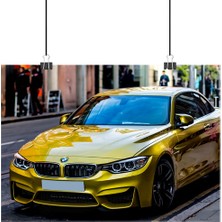 Vintage Gezegen Bmw Poster2 - Retro Duvar Dekoru