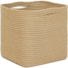 Home Textile Jüt Sepet 30 x 30 x 30 cm