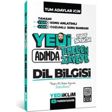 2026 Yediiklim Yayınları Tüm Adaylar Için Yedi Adımda Temelden Zirveye Dil Bilgisi Video Konu Anlatımlı Video Çözümlü Soru Bankası