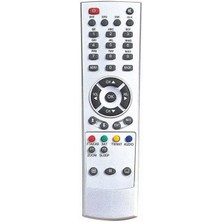 Mena Rise Elton Uydu Alıcılı LED Televizyon Kumandası Kırmızı Logolu Model