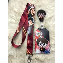 Hediyebum Harry Potter Boyun Askısı Yoyo ve Kartlık Set
