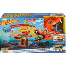 MCM Group HTN81 Hot Wheels Pizza Dükkanında Kobra Macerası Oyun Seti