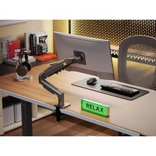 F80 MNT01 17-30" LCD LED Monitör Tutucu Amortisörlü Vesa Monitör Standı NBF80