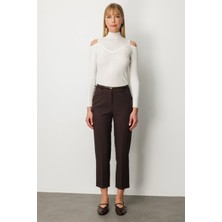 Ekol Duble Paça Kemerli Pantolon  01003