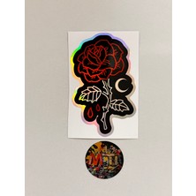 Reflektörlü Bant 8x2 cm Araç Oto Dış Aksesuar Reflektif Fosforlu Şerit Bant Ikaz Bandı Etiket 4AD.