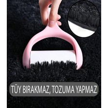 Siyah Oval Post Halı Peluş Yumuşak Kaymaz Dot Taban Antibakteriyel Makinada Yıkanabilir Yolluk