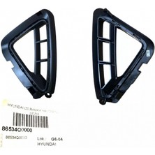 BSG Hyundai I20 Bayon 2021 Sonrası Ön Sis Far Kapağı Sol Oem No (86533Q0000)