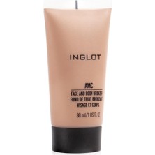 Inglot AMC Bronzlaştırıcı 30 ml Doğal Görünüm Sağlayan Yağsız Formül ile Eşit Cilt Tonu