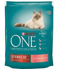 Purına One Somonlu Kuru Kedi Maması, Kısırlaştırılmış, Yetişkin, 800 gr