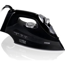 Flora 2000 Seramik Ütü Siyah Gümüş