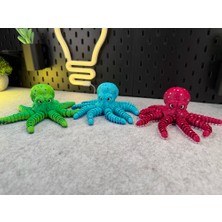 Hareketli Ahtapot Oyuncak – Esnek Eklemleriyle Gerçekçi 3D Ahtapot Figürü