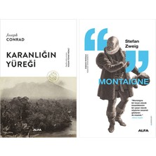 Alfa Yayınları Karanlığın Yüreği (Ciltli) + Montaigne