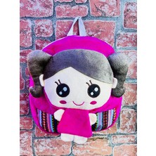 Doğan Hediyelik Peluş Çocuk Sırt Çantası - Labubu Hello Kitty Kuromi Stitch Mickey Mouse Bugs Bunny Çanta