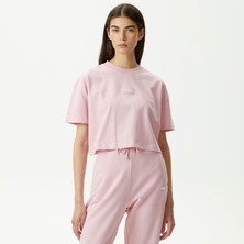 United4 Unıted4 Classic Kadın Pembe Crop T-Shirt