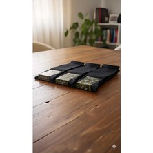 Dündar Cotton Asker 4 Mevsim Çorap 12'li Paket Dikişsiz