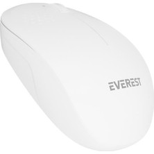 Everest Smw-88 USB Beyaz 2.4ghz Kablosuz Mouse