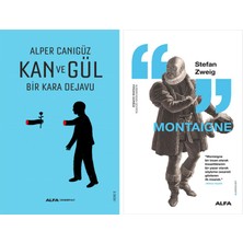 Alfa Yayınları Kan ve Gül + Montaigne