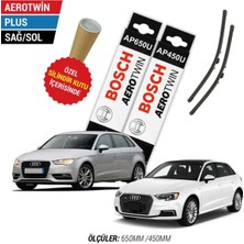 Audi A3 2014 Model Silecek Takımı Ön Bosch Aerotwin Plus