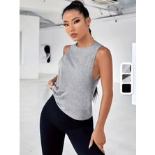 Rutbil Sports Spor Kumaş Fitness Atleti Gym - Tank Top Sporcu Atleti Koşu Atleti Ter Tutmaz Kumaş