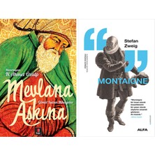 Alfa Yayınları Mevlana Aşkına + Montaigne