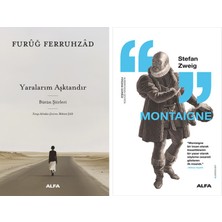 Alfa Yayınları Yaralarım Aşktandır - Bütün Şiirleri (Ciltli) + Montaigne