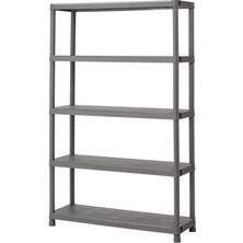 IKEA Runmarö Dış Mekan Raf Ünitesi Koyu Gri 120 x 40 x 188 cm