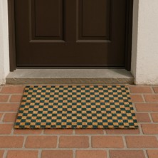 Chilai Home Koko Plaid Kapı Önü Paspası - Renkli - 40X60 cm