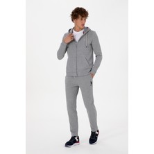 U.s. Polo Assn. Erkek Gri Melanj Eşofman Altı 50307803-VR086