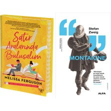 Alfa Yayınları Satır Aralarında Buluşalım (Ciltli) + Montaigne