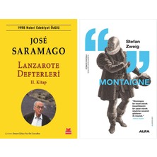 Alfa Yayınları Lanzarote Defterleri 2 + Montaigne