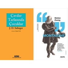 Alfa Yayınları Çavdar Tarlasında Çocuklar + Montaigne