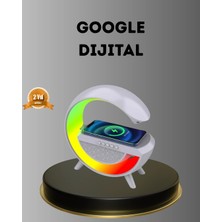 Ronanna Buğz Bluetooth 5.0 Hoparlör – Kablosuz Şarj, Rgb Gece Lambası ve Fm Radyo