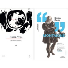 Alfa Yayınları Hasar Ayini + Montaigne