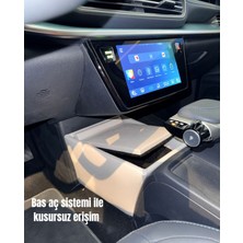 Carvion Togg SEDAN T10 F Ara Konsol Kutusu Beyaz (Bej)