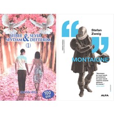 Alfa Yayınları Şiirle Sevdam - Seyir Defterim 1 + Montaigne
