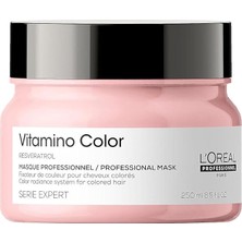 Professionnel Paris Serie Expert Vitamino Color Boyalı Saçlar Için Renk Koruyucu Maske 250ML