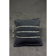 Oya Silver Mini Zincirler 3 Model-1 Numara