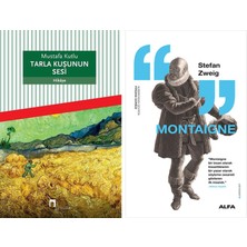 Alfa Yayınları Tarla Kuşunun Sesi + Montaigne