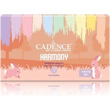 Harmony Akrilik 10'lu Set Pastel Renkler 59ML