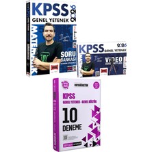 Yargı Yayınevi 2026 Kpss Matematik Soru Bankası Video Ders Notları - 2026 Kpss Ortaöğretim Çözümlü 10 Deneme
