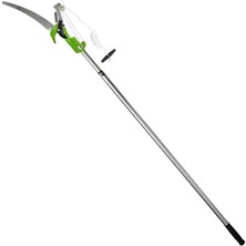 280 cm Teleskopik Alüminyum Saplı Yüksek Yerlerde Ağaç Dal Kesme Budama Makası Testere