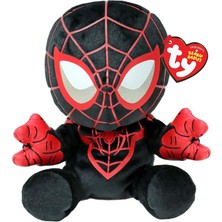 Yenibağ Miles Morales Spiderman Marvel Beanie Babies Regular, Lisanslı Beanie Bebek Yumuşak Peluş Oyuncak, Koleksiyon Parçası Pelüş Oyuncak