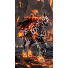 Aydın Garage Yılan Kapı Direk Kaplama Folyosu Baskılı Sticker Sağ-Sol 2 Adet 22*50 cm